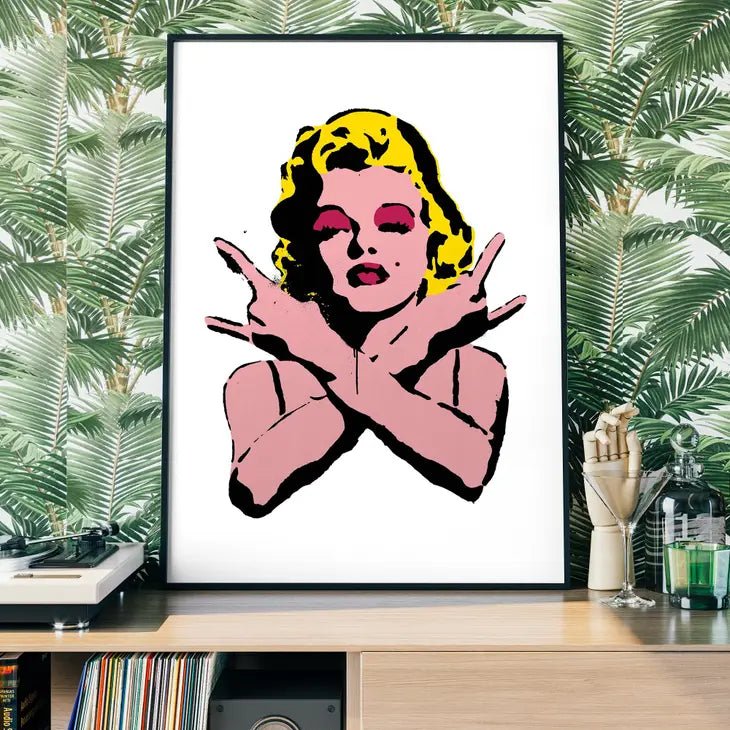 Marilyn Monroe Rock N Roll Print - 1