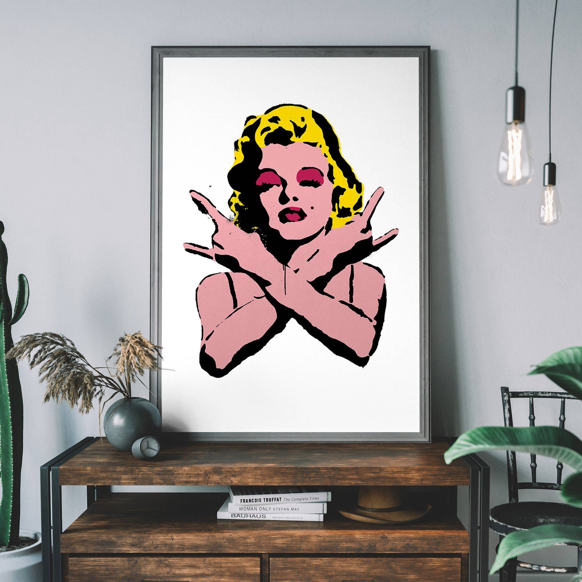 Marilyn Monroe Rock N Roll Print - 0