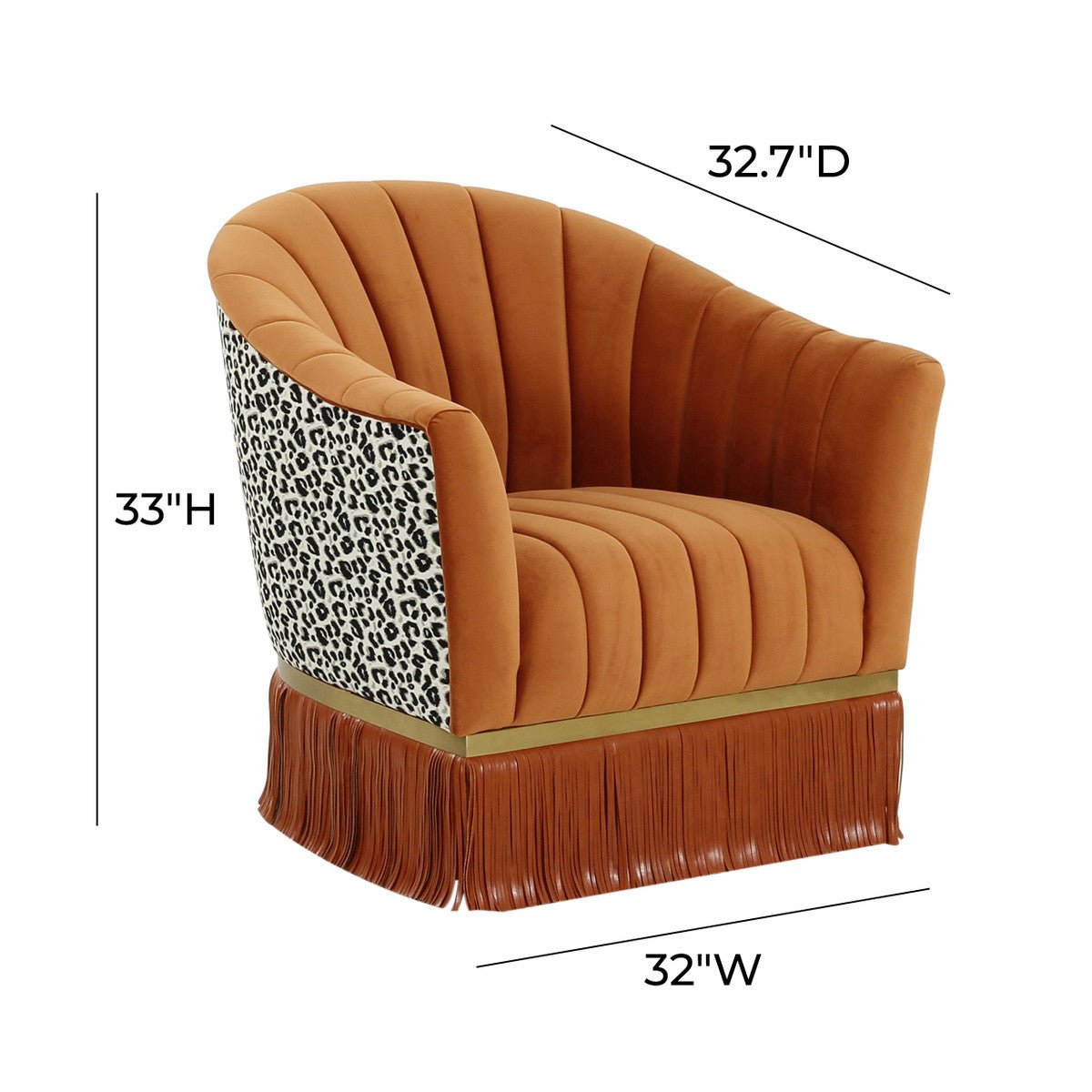swivel chair living room furniture - 1