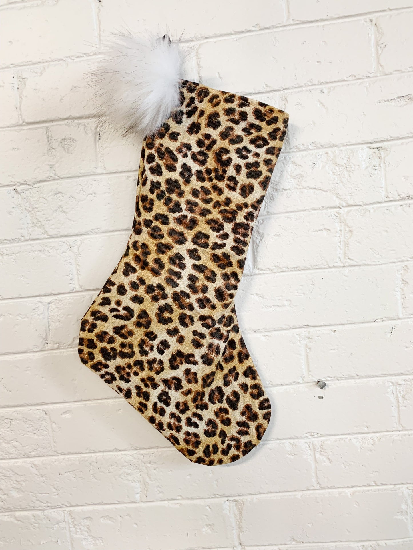 Animal Print Christmas Stockings - 0
