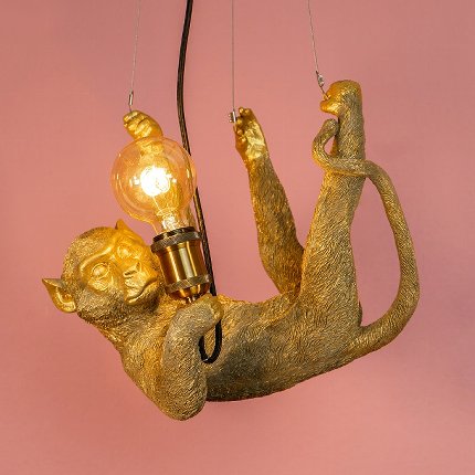 Chimp Pendant Lamp - Charlie